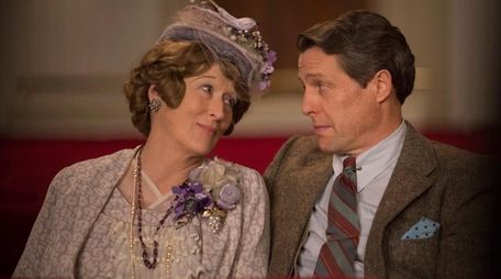 Meryl Streep as Florence Foster Jenkins and Hugh