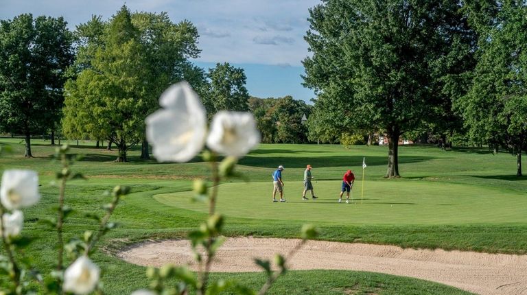 The Village Club at Lake Success includes an