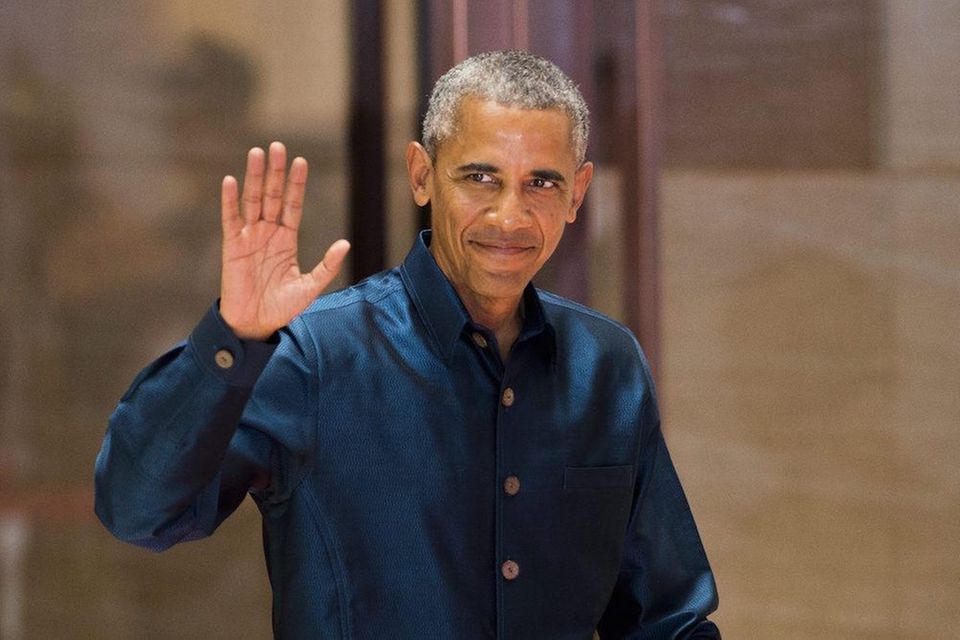 President Barack Obama proudly revealed to the world