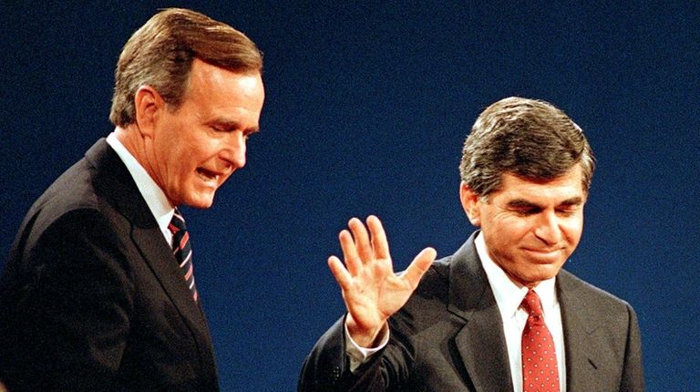 Vice President George H.W. Bush, the Republican presidential