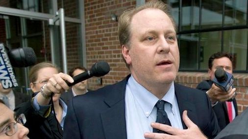 Former Boston Red Sox pitcher Curt Schilling is