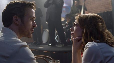 Ryan Gosling, left, and Emma Stone in