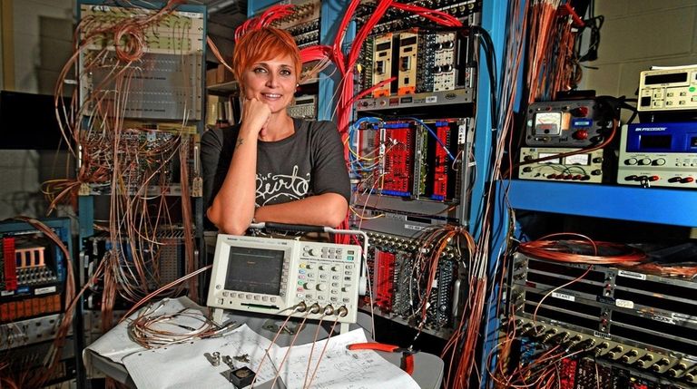 Chiara La Tessa, a researcher in the Collider-Accelerator