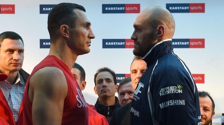 Britain's controversial world heavyweight champion Tyson Fury's title