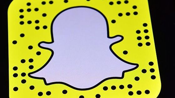 The Snapchat app logo is displayed on an