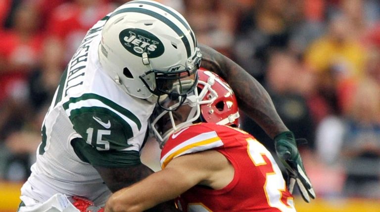 Kansas City Chiefs defensive back Phillip Gaines breaks
