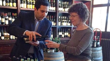 Michael Amendola, wine director at The Village Wine