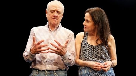 Denis Arndt, left, stars with Mary-Louise Parker in