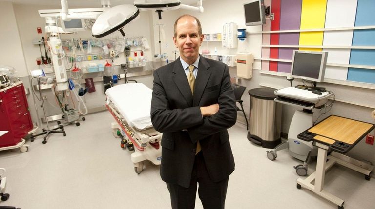 Robert Chaloner, president and CEO of Southampton Hospital,