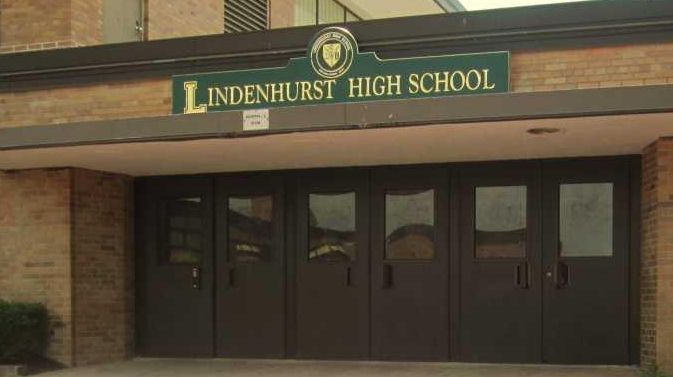 Lindenhurst High School is pictured in a file