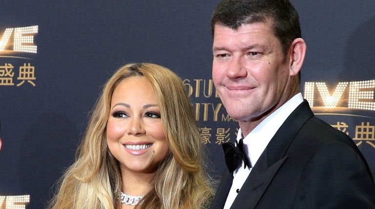 Mariah Carey and her fiance, James Packer, have