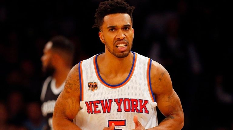 Courtney Lee #5 of the New York Knicks
