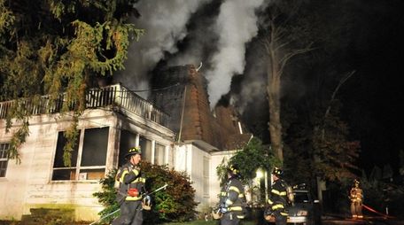 dix officials newsday blaze firefighters