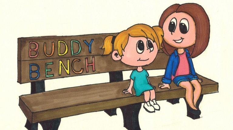 Our buddy bench can help kids make friends Newsday