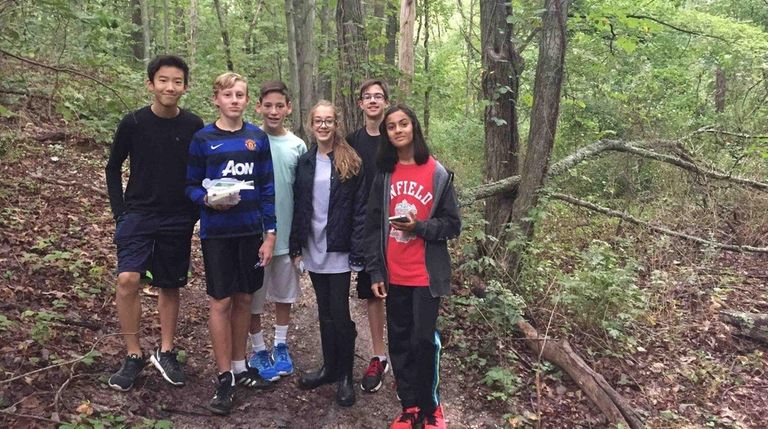 Members of the Outdoor Education Club at South