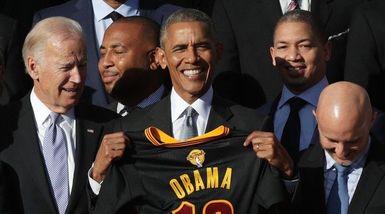 U.S. President Barack Obama and Vice President Joseph
