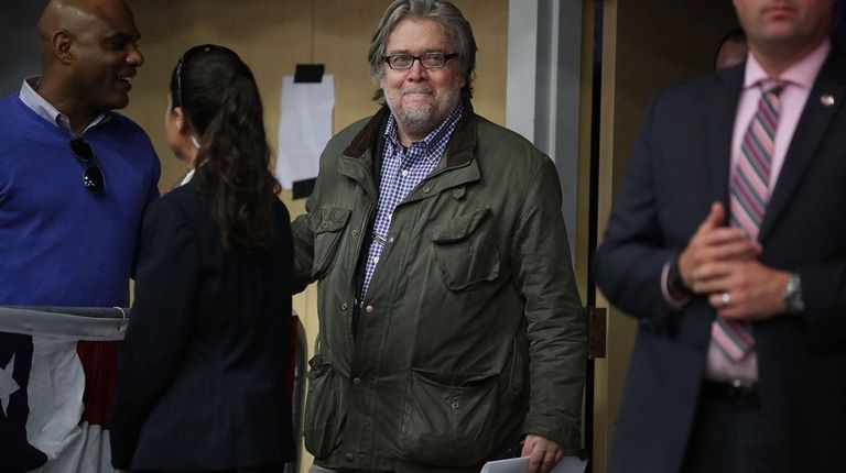 Stephen Bannon, CEO of Republican presidential nominee Donald