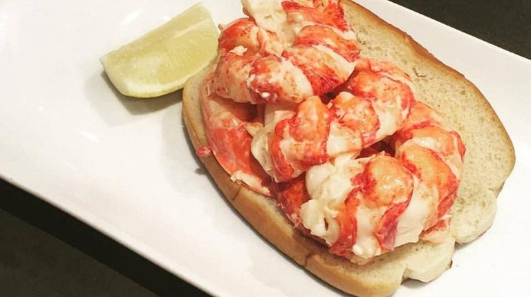 Lobster rolls with butter or mayo, burgers and