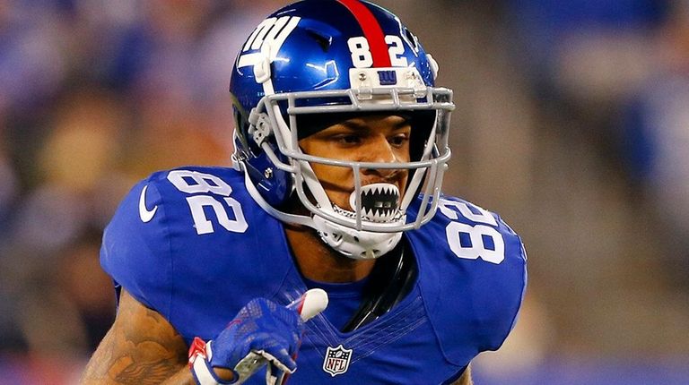 Roger Lewis #82 of the New York Giants