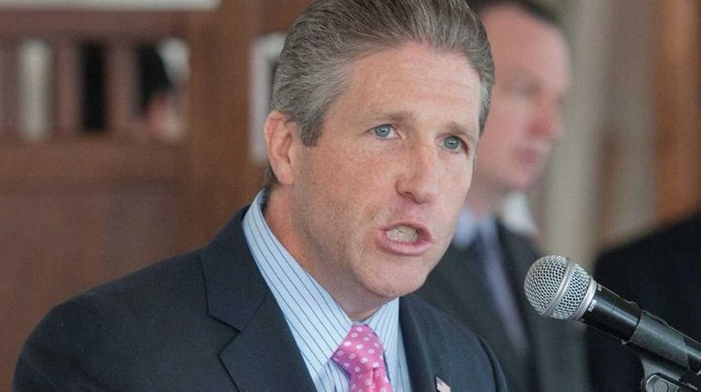 Patrolmen's Benevolent Association President Patrick Lynch is seen