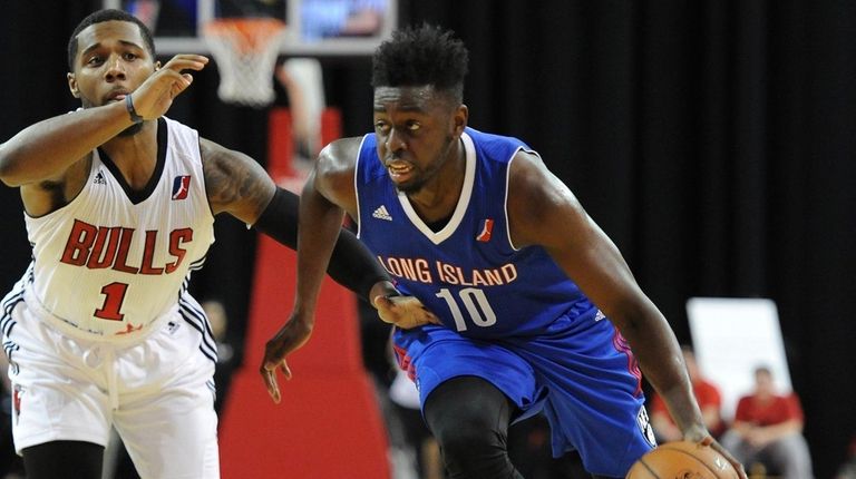 Boris Dallo of the Long Island Nets vs.