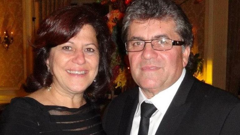 Antoinette and Vinny Iannucci of Westbury celebrated their