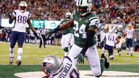 Rookie Malcolm Mitchell of the New England Patriots