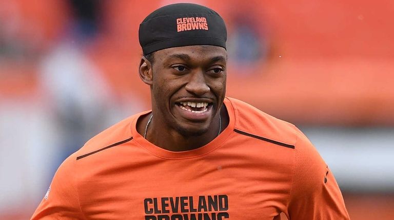 Robert Griffin III #10 of the Cleveland Browns