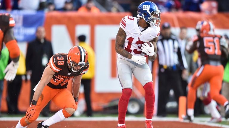 New York Giants wide receiver Odell Beckham (13)