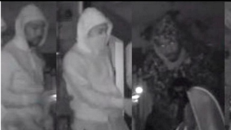 Nassau County police released surveillance images of suspects