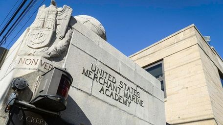 The entrance of the United States Merchant Marine