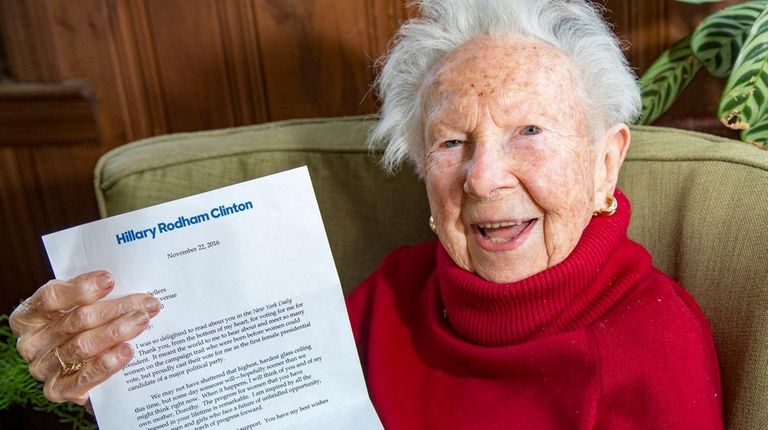 Dorothy Sellers is a 103 year old resident