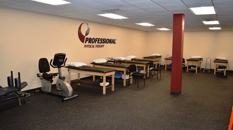 The interior of the new Professional Physical Therapy