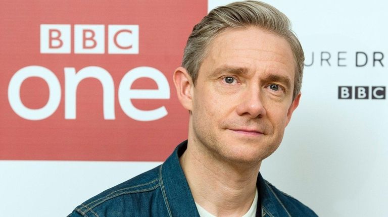 Martin Freeman attends a screening of the BBC's