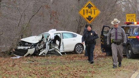 State Police investigate a fatal crash on the