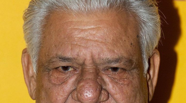 Indian actor Om Puri.