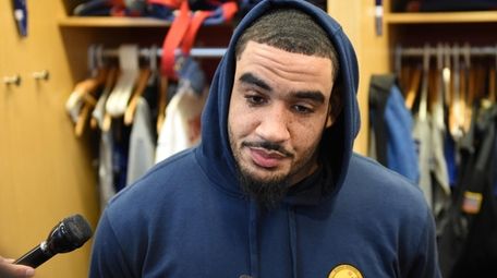 New York Giants defensive end Olivier Vernon answers
