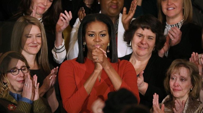 First lady Michelle Obama says farewell last week