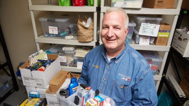 Lonnie Sherman, president of General Needs, stands in