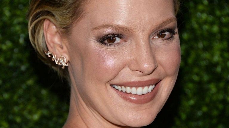 Actress Katherine Heigl arrives at an event on