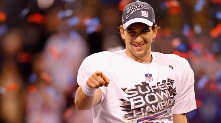 Quarterback Eli Manning of the New York Giants