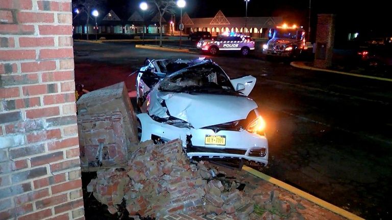 Two people reportedly had to be extricated from