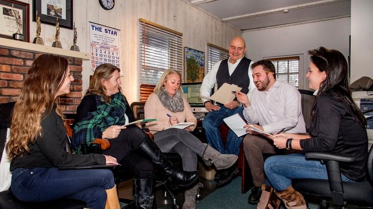 WordHampton's owner, Steve Haweeli, takes job candidates out