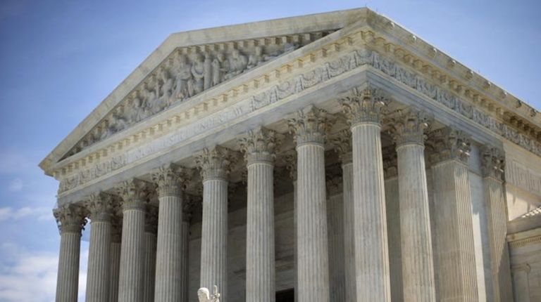 The Supreme Court building is seen in Washington,