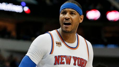 Carmelo Anthony had 30 points but seven turnovers