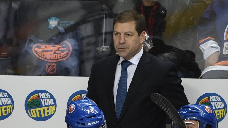 New York Islanders interim head coach Doug Weight