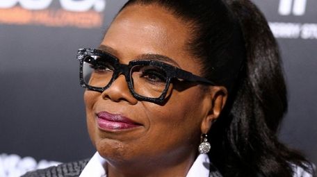 Oprah Winfrey attends the world premiere of "BOO!