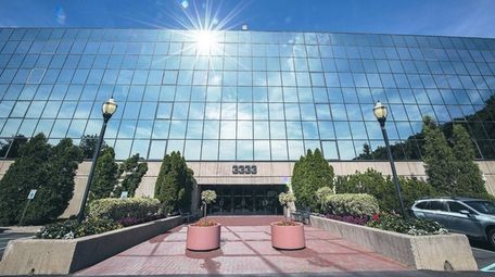 An exterior view of Kimco Realty Corp., a