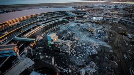 As seen in January, the old P2 parking