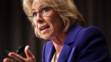 Betsy DeVos was nominated for education secretary by